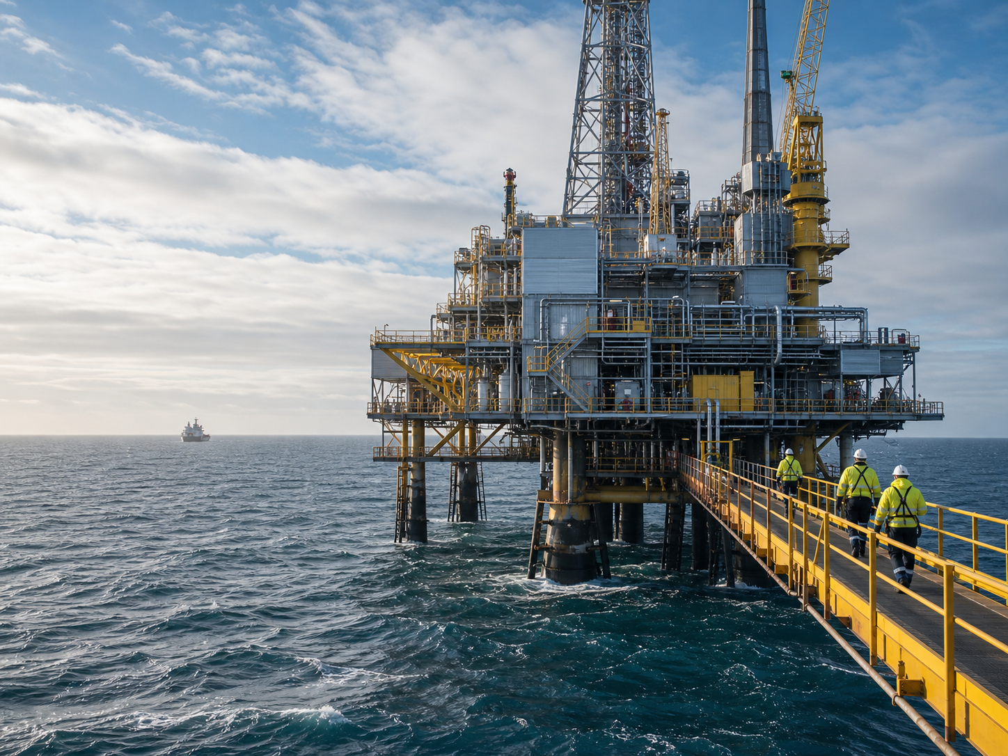 Нефтегазовая платформа